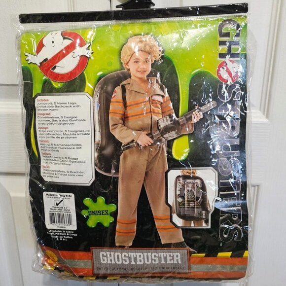Ghostbusters Girls Costume Inflatable Proton Pack Halloween Rubies 2016 Movie MD - Picture 1 of 3